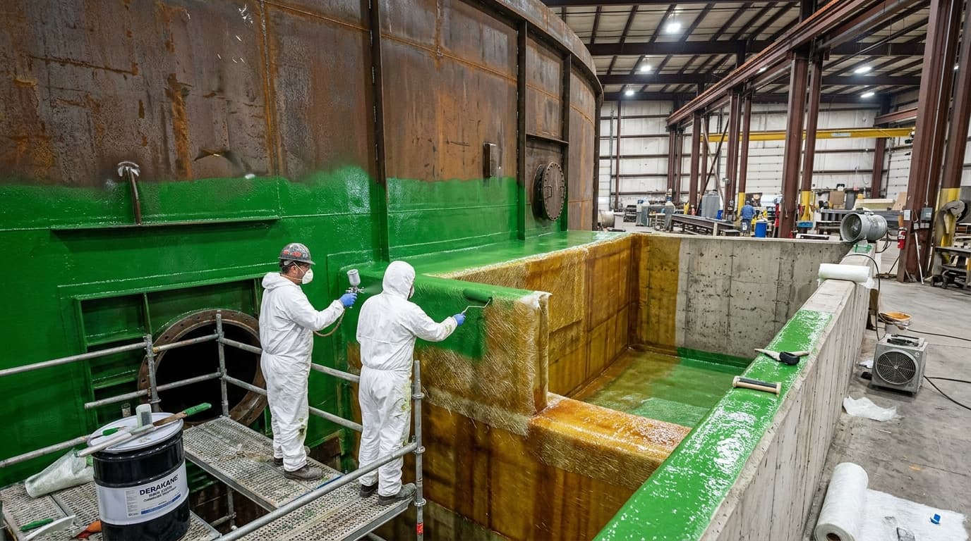 M.S. FRP Lining & Protective Coating