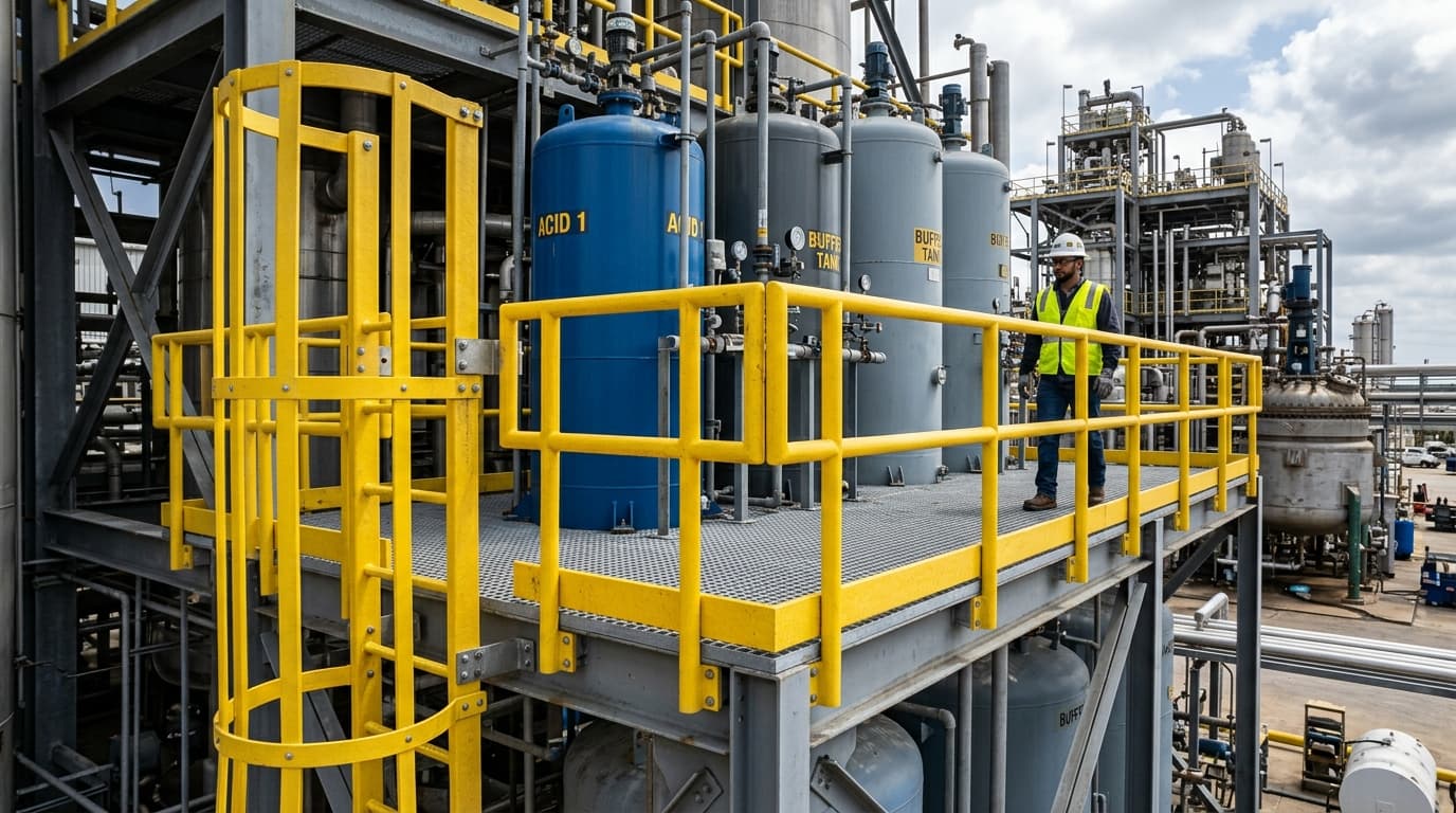 Handrails, Ladders & Safety Structures