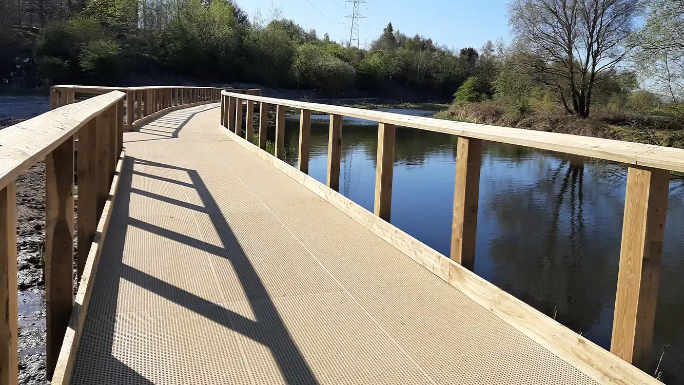 Footbridge Deck Panels - View 2