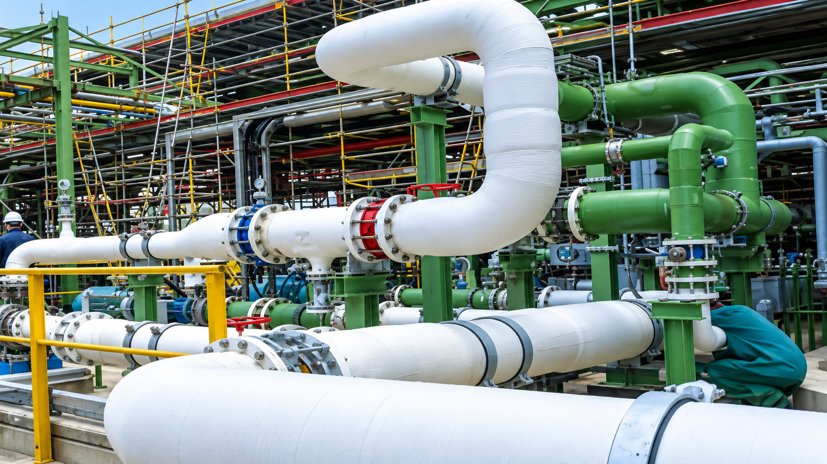 FRP Chemical Pipelines - View 3