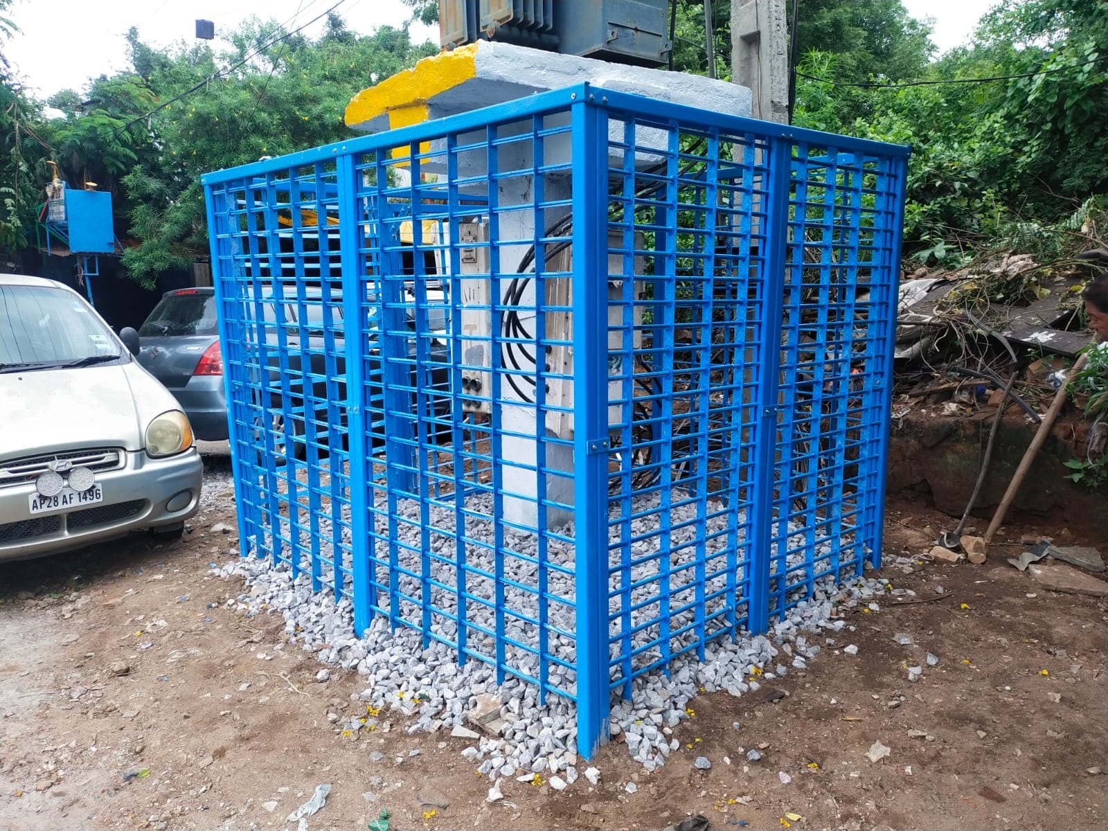 Transformer Fencing - View 3