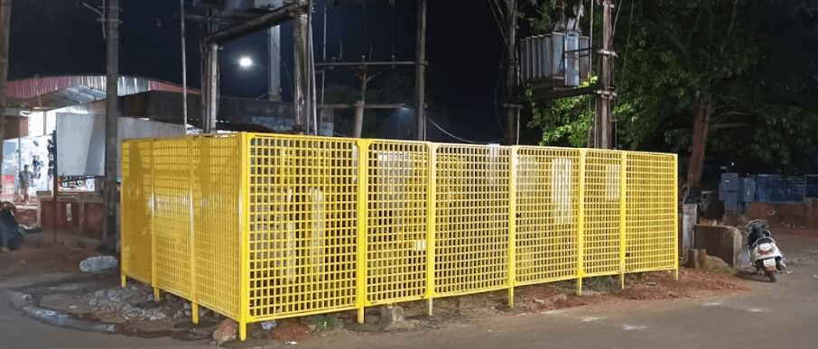 Transformer Fencing - View 4